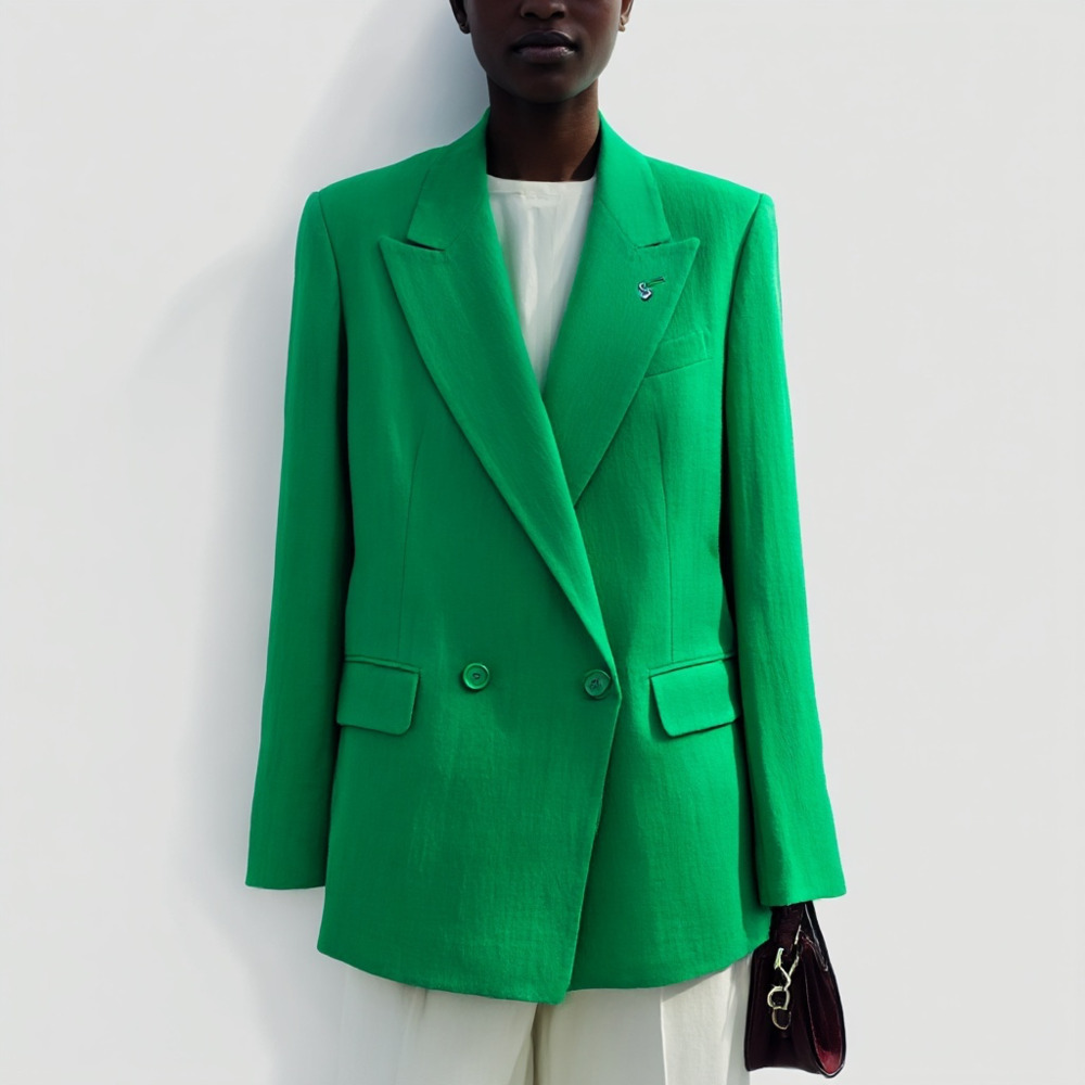 Bright Green Blazer – Bold Statement, Jacket